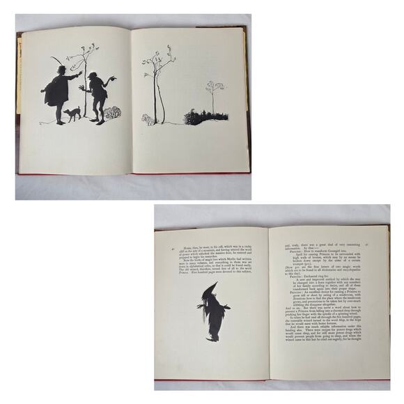 The Sleeping Beauty Hardcover Story Book Illustrated by Arthur Rackham 1973 - Picture 10 of 11